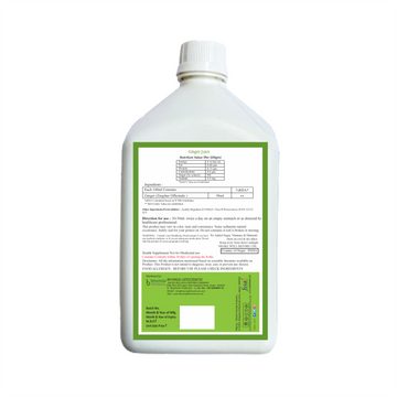 Bhumija Lifesciences Aloe Vera Juice (with Pulp) Natural Juice Skin and Hair 1 Ltr.